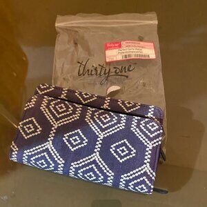 Thirty-One Perfect Cents Wallet – Diamond Navy